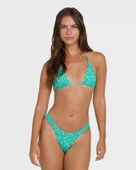 Ship Wrecked Sunni Bikini Bottoms - Green Tropics