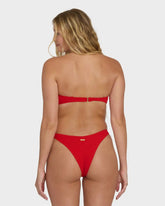 Rising Tide Skimpy Hike Bikini Bottoms - Fiesta Red