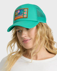 Grandpa Trucker Hat - Green Tropics