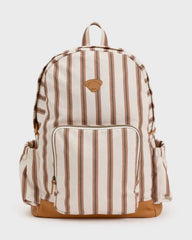 Home Abroad Backpack - White Cap