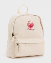 Mini Mama Backpack - White Cap