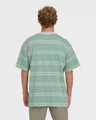 Baxter Short Sleeve Knit T-Shirt - Granite Green