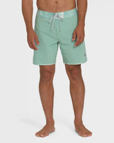 73 Pro 18" Boardshorts - Granite Green