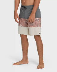 Tribong Pro 19" Boardshorts - Ash Rose