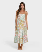 Island Life Midi Dress - Clearwater