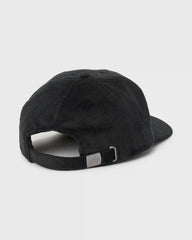 Heritage Strapback Hat - Black