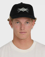 Heritage Strapback Hat - Black