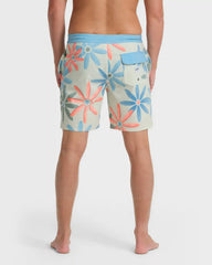 Good Times Lo Tide 17.5" Boardshorts - Blue Fog