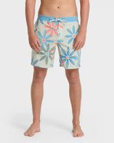 Good Times Lo Tide 17.5" Boardshorts - Blue Fog