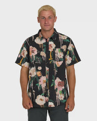 Sundays Short Sleeve Woven Shirt - Black