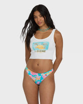 Summer Sweetness Tank Top - Salt Crystal