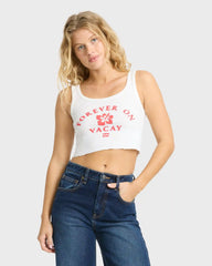 Travel Bikini Tank Top - Salt Crystal
