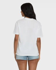 Highs And Lows Short Sleeve Knit T-Shirt - Salt Crystal