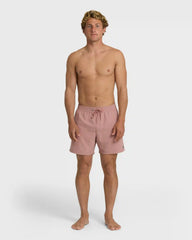 All Day Laybacks 16" Trunks - Ash Rose