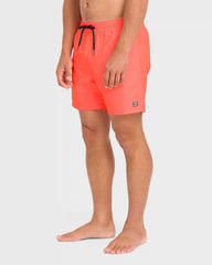 All Day Laybacks 16" Swim Trunks - Bright Pink