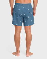 Lineup Laybacks 16" Swim Trunks - Real Teal