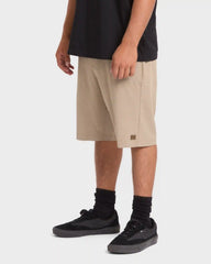 Crossfire Submersible 21" Amphibian Hybrid Shorts - Khaki