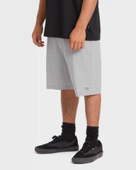 Crossfire Submersible 21" Amphibian Hybrid Shorts - Silver