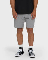 Crossfire Submersible 19" Hybrid Shorts - Gray