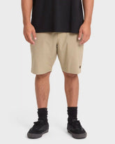 Crossfire Submersible 19" Amphibian Hybrid Shorts - Khaki