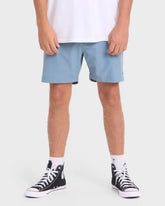 Crossfire Submersible 17" Amphibian Hybrid Shorts - Blue Fog