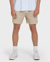 Crossfire Submersible 17" Hybrid Shorts - Khaki