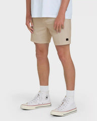 Crossfire Submersible 17" Hybrid Shorts - Khaki