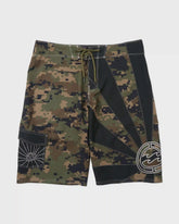 A.I. Rising Sun Pro 22" Boardshorts - Dark Olive
