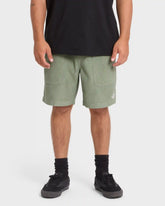 De La Cruz Cord 18" Amphibian Hybrid Shorts - Sea Spray