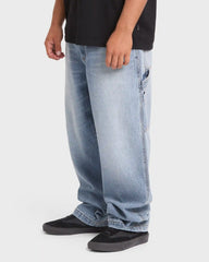 Bad Dog Carpenter Pants - Bleached Blue Wash