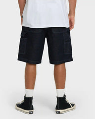 Bad Dog 22" Denim Shorts - Dark Denim