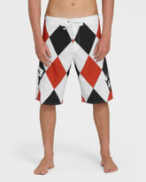 A.I. Diamonds Pro Boardshorts - True Red