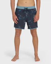 Seventy Three Layback 16" Trunks - True Navy