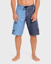 Inverted Pro 22" Boardshorts - Ocean Blue