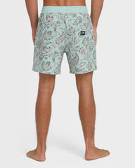 Good Times Layback 16" Trunks - Clearly Aqua