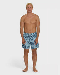 Good Times Layback 16" Trunks - Blue Fog