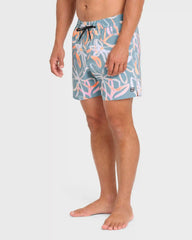 Good Times Layback 16" Swim Trunks - Pale Mauve