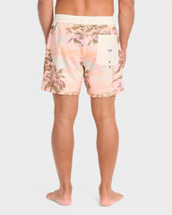 Good Times Layback 16" Swim Trunks - Pale Peach