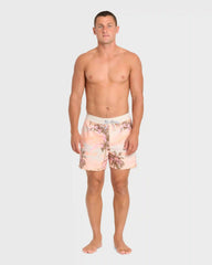 Good Times Layback 16" Swim Trunks - Pale Peach