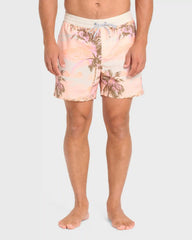 Good Times Layback 16" Swim Trunks - Pale Peach