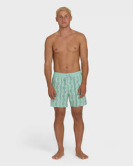 Good Times Layback 16" Trunks - Vintage Green
