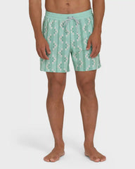 Good Times Layback 16" Trunks - Vintage Green