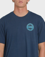 Hollow Fill Premium Short Sleeve T-Shirt - Dark Denim