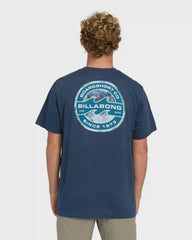 Hollow Fill Premium Short Sleeve T-Shirt - Dark Denim