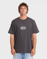 Rotor Diamond Premium Short Sleeve Knit Graphic T-Shirt - Raven