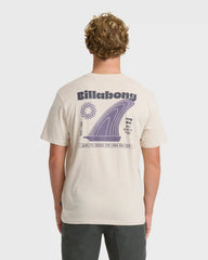 Single Fin Premium Short Sleeve T-Shirt - Oatmeal