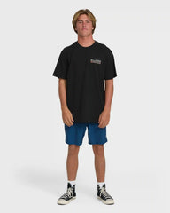 A/Div Agave Premium Short Sleeve Cotton T-Shirt - Black