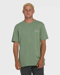 Making Tracks Premium Short Sleeve Knit T-Shirt - Hedge Green