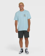 A/Div Sun Down Premium Short Sleeve Knit T-Shirt - Winter Sky