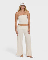 Sweet Coast Beach Pants - White Cap